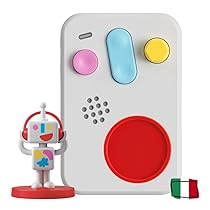 FABA+ Raccontastorie interattivo per Bambini con contenuti Audio da 0 a 10 Anni, Cassa Audio con Personaggio Sonoro Me, Luce Notturna, Routine Nanna, Gioco educativo Musicale, Versione Italiana