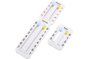 Ball Paddle Score Keeper, Portable Lightweight Tennis Score Keeper Graphite for Games