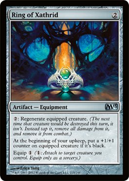 Magic: the Gathering - Ring of Xathrid (215) - Magic 2013