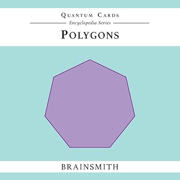 Brainsmith Polygons Quantum Cards - Flashcards for Kids - Brain Stimulation Cards - Encyclopaedic Flashcards - Early Learning Flashcards - Return Gifts for Kids - Birthday Gifts for Kids