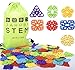 Jarrby STEM Flakes Educational Building Toys - A Great STEM / STEAM Therapy Toy for Boys and Girls - Best Toys for 2 3 4 5 6 7 8 + Year olds - X-Large