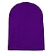 The Hat Depot Made in USA Skull Beanie Hat (Purple)