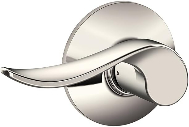 Schlage F10 SAC 618 Sacramento Lever Hall and Closet, Polished Nickel