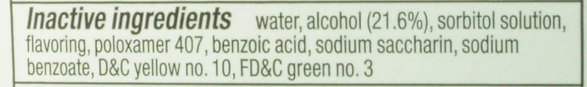 Listerine Freshburst Antiseptic Mouthwash with Germ-Killing Oral Care Formula to Fight Bad Breath, Plaque and Gingivitis, 500 mL: Health & Personal Care