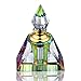 H&D Vintage Mini Crystal Perfume Bottle Scented Fragrance Container for Purse or Travel Refillable 2ml