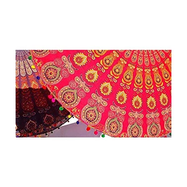 NANDNANDINI TEXTILE Mandala India Mandala Ronda de Playa Tapa de Playa Hippie Boho Mantel Gitana Toalla de Playa Toalla… | DeHippies.com