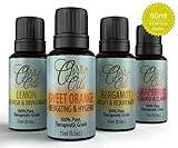 Purify and Refresh Essential Oils Collection (Lemon, Sweet Orange, Bergamot, Grapefruit)