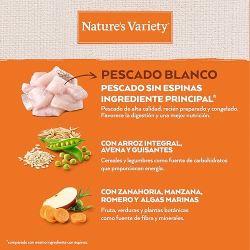 Healthy Grains - Pienso para Perros Mini Adultos con Pescado blanco sin espinas - 3kg