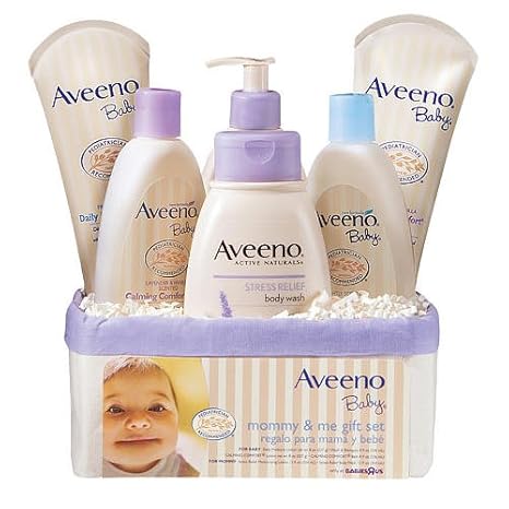 aveeno mommy and me gift set