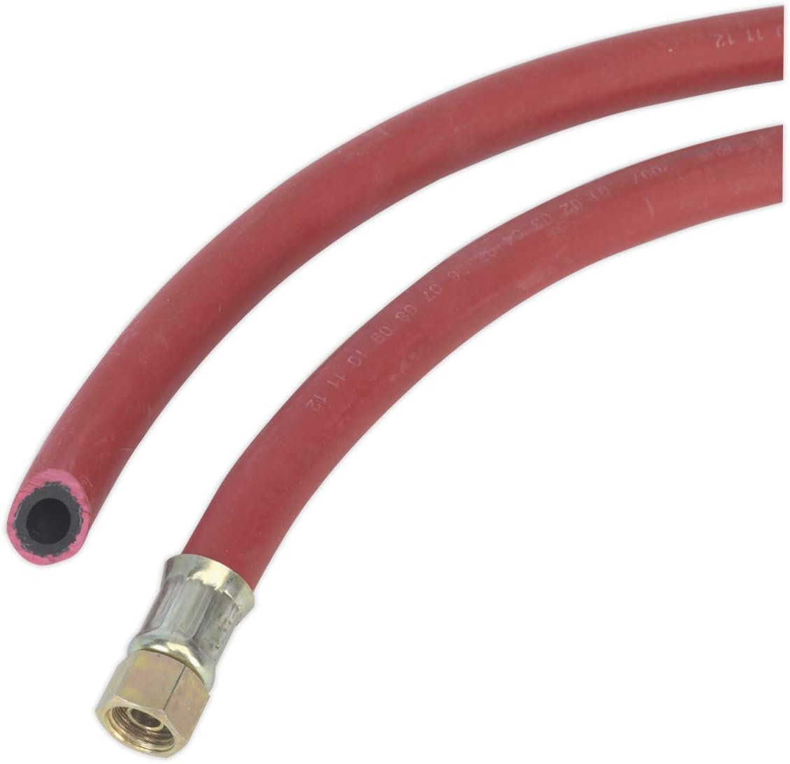 Sealey Ahc5 Air Hose 5Mtr X, White, 5m x 8mm diameter - Image 3