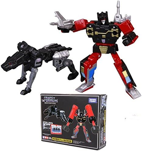 Transformers TAKARA TOMY Masterpiece MP-15 RUMBLE &amp; JAGUAR CASSETTES New KO -CN#b4err4-gr4e g145e95547