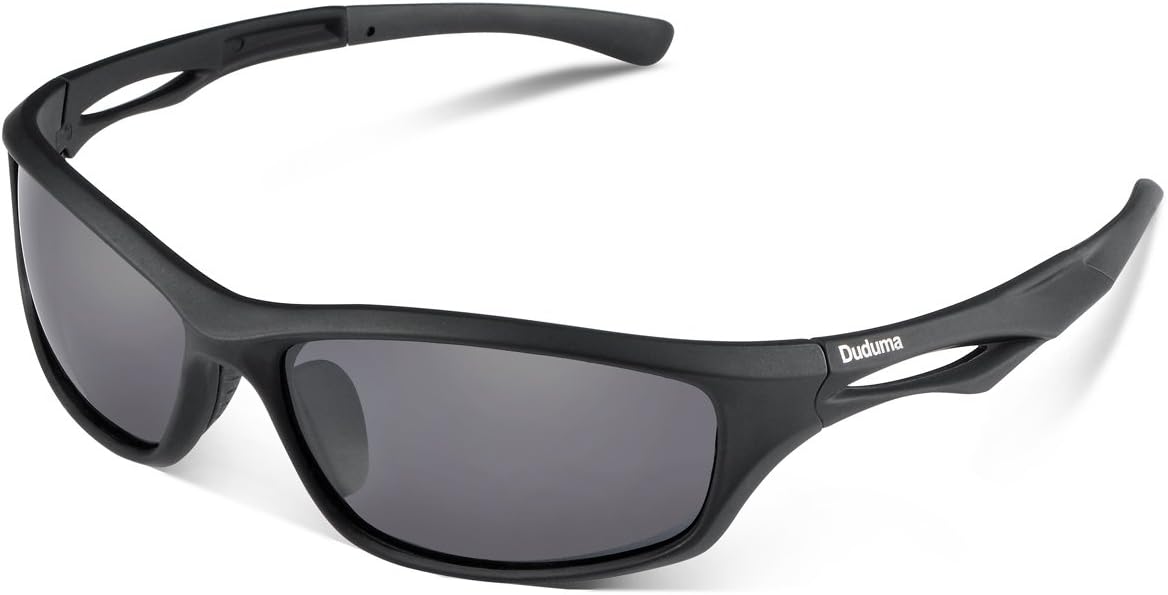 Duduma Polarized Sports Sunglasses for Running Cycling Fishing Golf Tr90 Unbreakable Frame