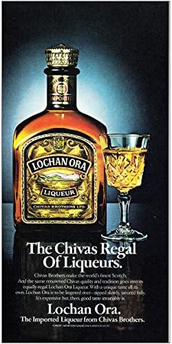 RelicPaper 1981 Lochanora: The Chivas Regal of Liqueurs, Chivas Print Ad