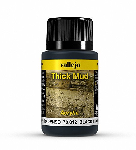 Vallejo Black Thick Mud Model Paint Kit