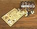 Wooden Pirates Treasure Chest Box Free Lock Key Metal Pirate Coins by Well Pack Box