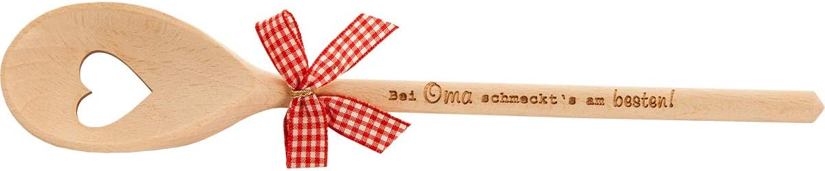 Spruchreif PREMIUM QUALITÄT 100% EMOTIONAL Kochlöffel Holz · Kochlöffel mit Gravur · Holzkochlöffel · Holzlöffel · Küchenhelfer · Küchendeko · Geschenke für Oma · Geschenke für Mama