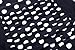 Upopby Vintage Women's Tummy Control Monokini One Piece Swimsuit Retro Bathing Suit Black Spot US 10