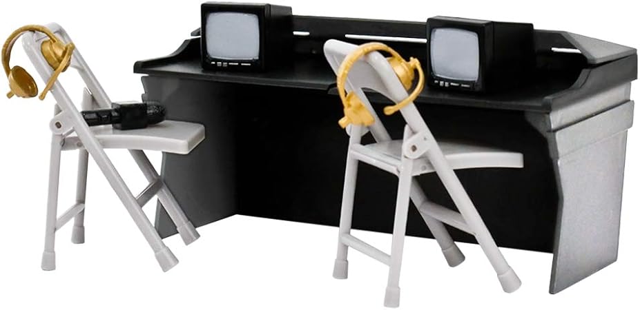 wwe action figure announce table