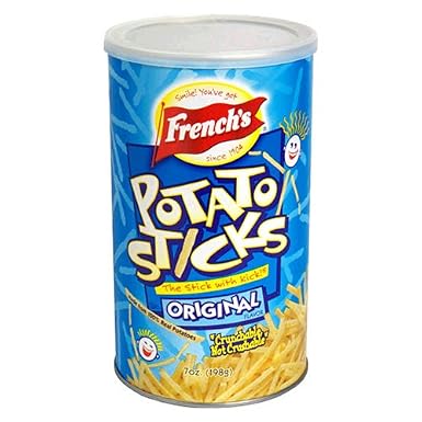 French's potato sticks potatoes, partially hydrogenated vegetable Oil (soybean, cottonseed, and/or canola), salt, tbhq and citr (041500210124)