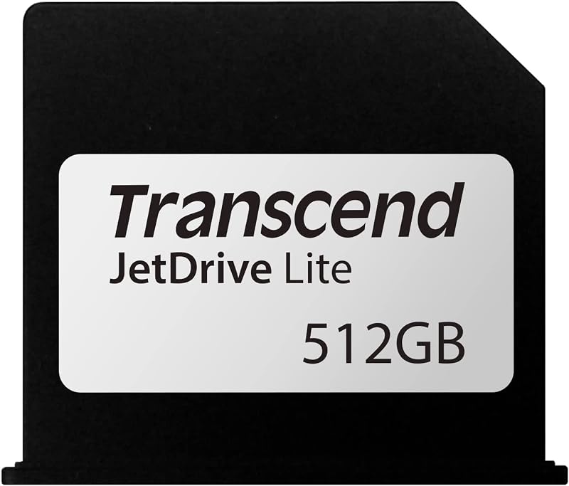 Transcend 512GB JetDrive Lite 130 JDL130 MacBook Air 13 Inch 2010-2017 Storage