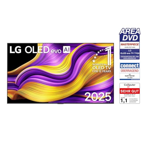 LG OLED77G57LW TV 77 Zoll (195 cm) 4K OLED evo AI TV (α11 Gen2 4K AI Prozessor, webOS 25, 120Hz (VRR bis zu 165Hz)) [Modelljahr 2025] 3