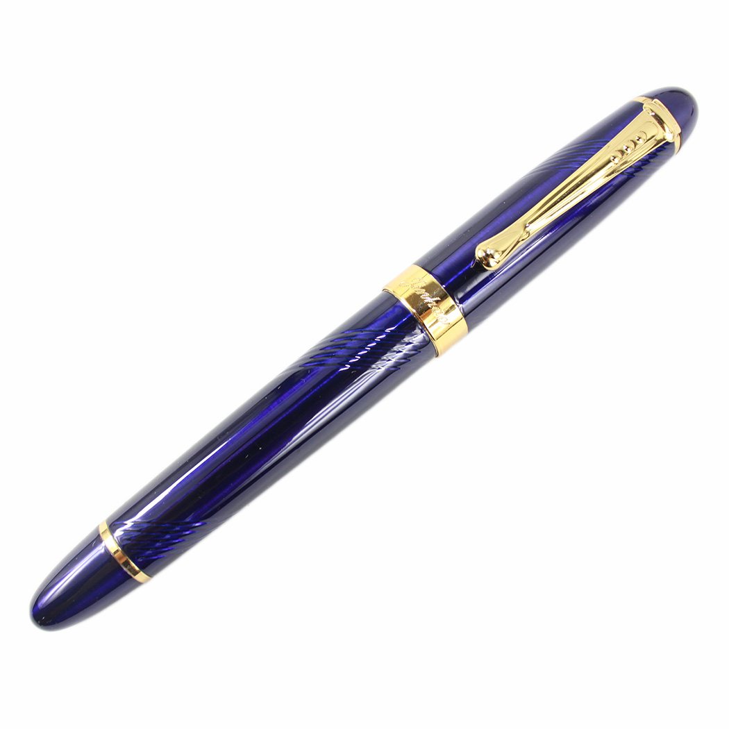 Gullor 450 Rollerball Pen with Golden ring - Dark Blue