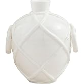 Mud Pie Bamboo Handle Vase, Small, 7.5" x 5.25"