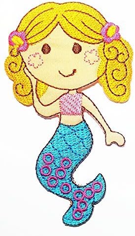 Little Mermaid cartoon movie Band Logo Patch Sew Iron on Embroidered