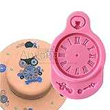 Anyana Steam Punk Silicone Cake Mold Cogs Gear Screw Fondant Cupcake Cooking Tool icing