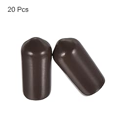 uxcell 20pcs Rubber End Caps 7mm(1/4") ID Vinyl PVC
