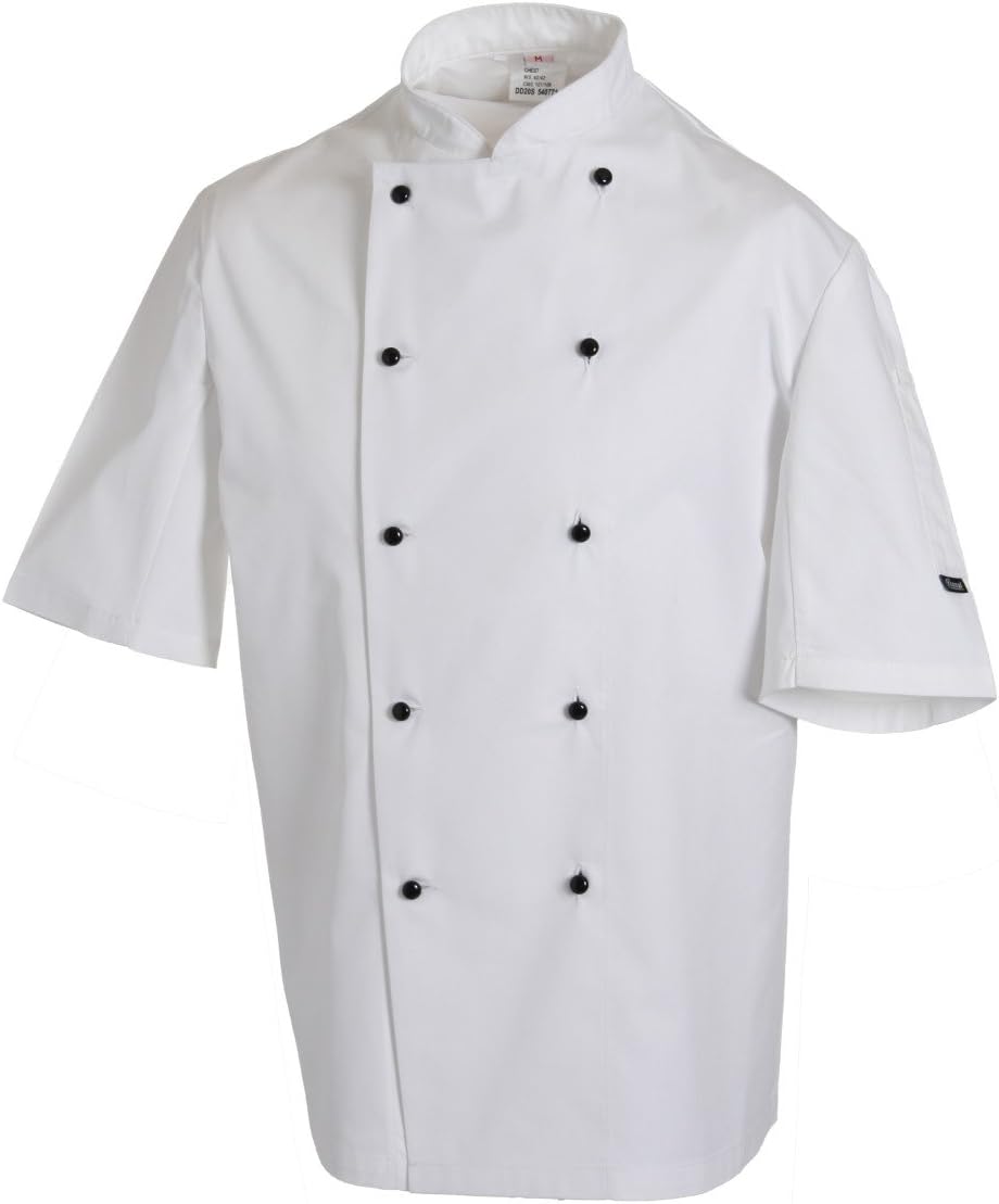 Lightweight Short Sleeve Chefs Jacket. DD20S