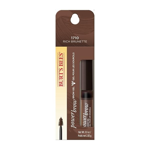 BRUNETTE BROW GEL BY BURTS BEES, 0.1 OUNCE
