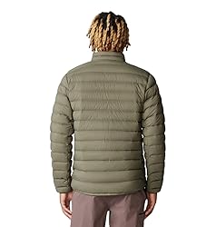 Mountain Hardwear Men's Deloro Down Jacket, Stone