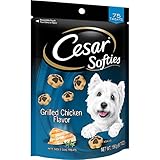 Cesar Canine Cuisine Softies Dog Treats, Grilled Chicken Flavor, 75 Count