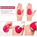 Makeup Blender Beauty,Foundation Blending Sponge, Flawless for Liquid, Creams, Blending Cosmetic, Egg Shaped Set for Concealer Contouring Powder, Multi-Color Makeup Sponge（Rose）-1 Piece