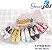 Greatjar feet Ball of Foot Cushions(Self Sticking & Re-Usable) Metatarsal Cushions Comport for Heels