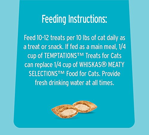 TEMPTATIONS Classic Treats for Cats Seafood Lovers 3 Ounces (6-Pouch Variety Pack); With Our Mouthwatering Menu We Have a Flavor For Every Feline