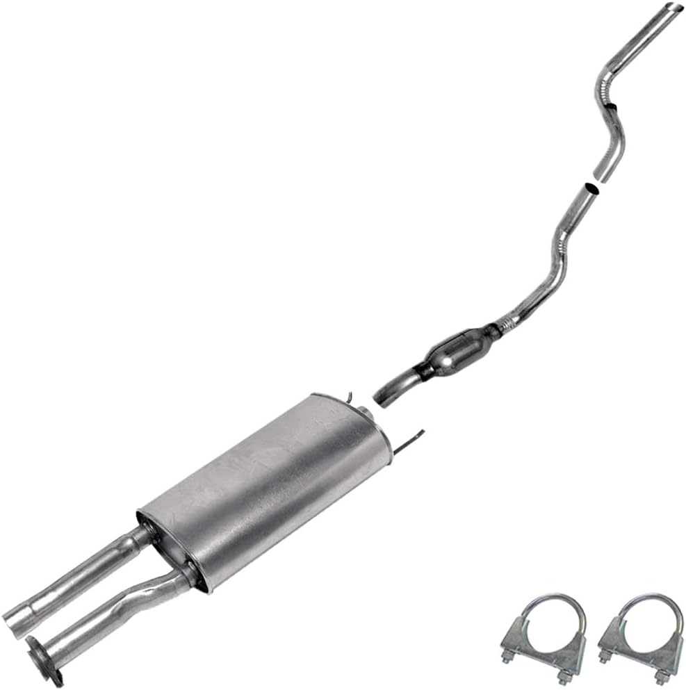 Amazon Com Muffler Resonator Tailpipe Exhaust System Kit Fits 1997 2000 Ford Explorer 1998 2000 Mercury Mountaineer 4 0l Automotive