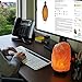 Himalayan Glow Natural Pink Salt LED Light Bulb, Warm Amber Glow - 60 Watt Equivalent light Bulb, Dimmable, E26 Edison light bulb for Homes, Decor, Offices