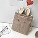 Women Handbag, Hunzed Summer Beach Cute Crossbody Shoulder Bag Messenger Bags Woven Oblique Grass Bags (Khaki)