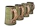 Handmade Ceramic Beer Mug Clay Cup with Handle 25oz Multicolor Earthenware Tea Coffee Lead Free Pottery Handcrafted Green Semin Mug
