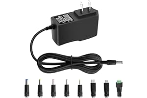 Arkare 5V 2A 10W DC Power Supply Adapter AC/DC Wall Plug Charger AC 100V-240V to DC 5 Volt 2Amp 1A 1.5A Replacement Power Cor