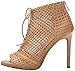Jessica Simpson Womens Rendy Faux Leather Open Toe Booties