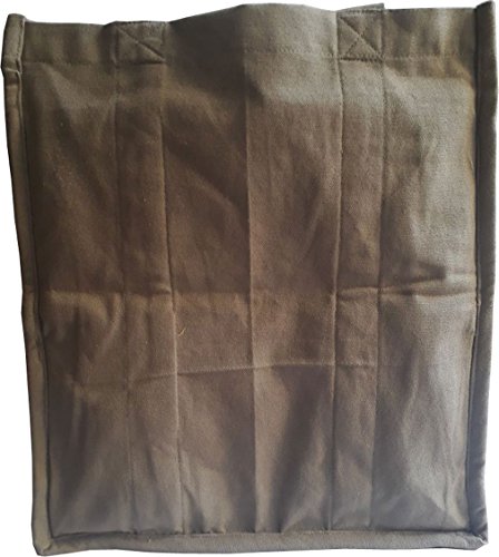 KVR natural Jute burlap wine beer carrier bottle bag with option to use as lunch bag (9 Bottle Bag, Grey- cotton fabrics)