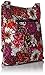 Vera Bradley Women's Cotton Hipster Crossbody Purse, Rosewood, One Size