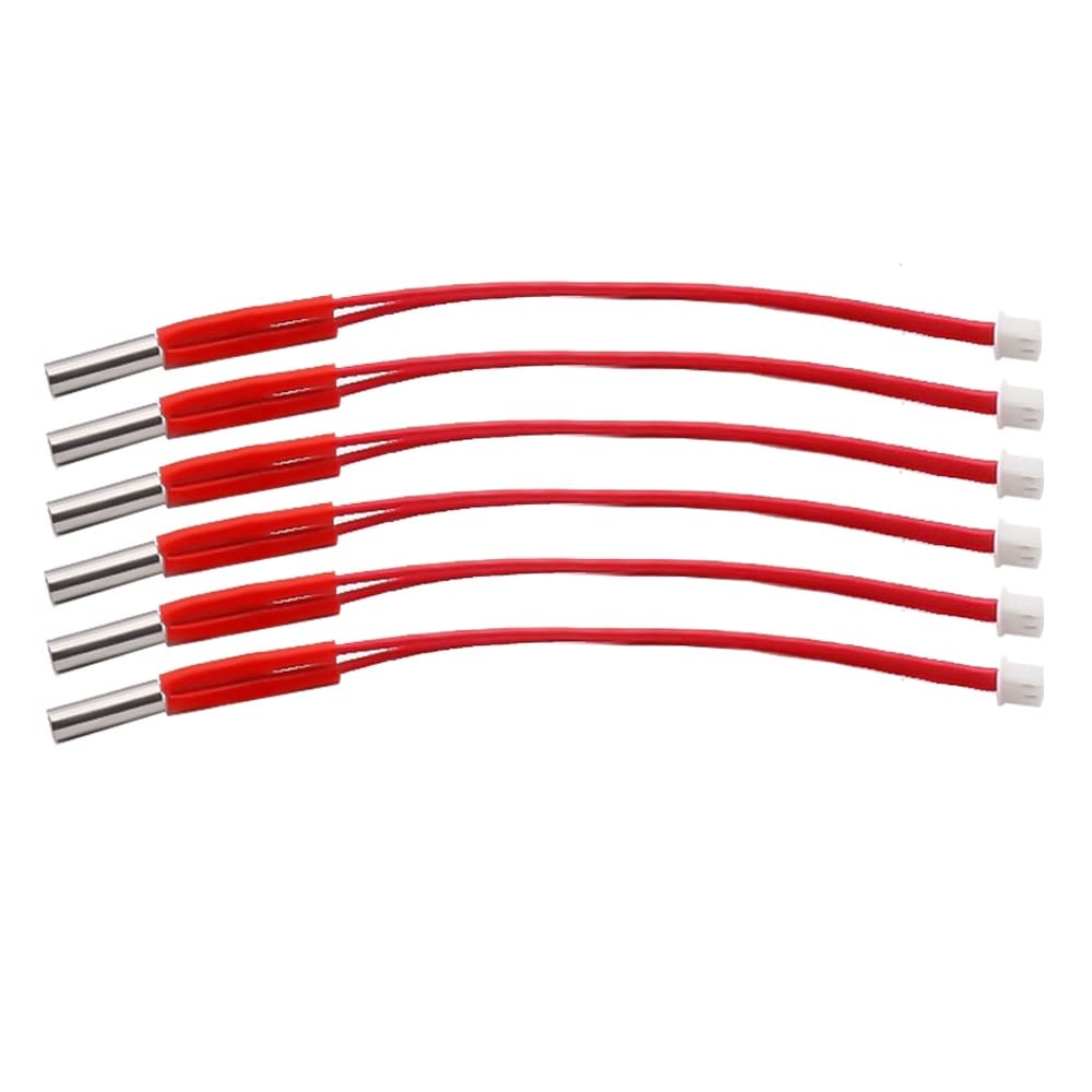 DollaTek 5Pcs 12V 40W 6mm x 20mm Heater For 3D Printer
