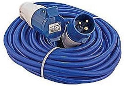Delightful UK 14 m 220 V to 240 V Mains Hook Up Cable Extension Lead - Blue by Delightful UK