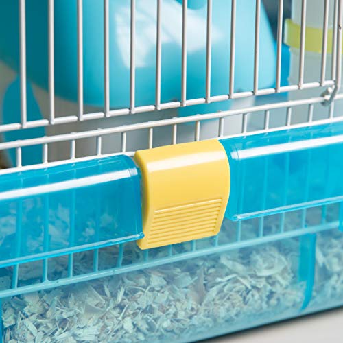 IRIS USA, PHSC-412, 3-Tier Hamster Cage, Blue - Thumbnail 3