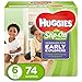 Huggies Little Movers Slip-On Diapers, Size 6, 74 Count