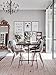2xhome Modern Plastic Side Dining Chairs No Arms with Back Natural Wood Wooden Legs, Set of 4, White, Set of 4